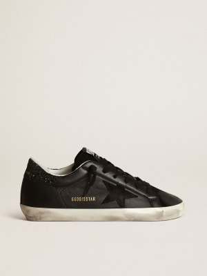 LAB Limited Edition Super-Star sneakers in denim, zebra-print pony skin and  suede | Golden Goose