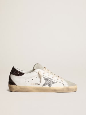 Women s Super Star with zebra print pony skin star Golden Goose