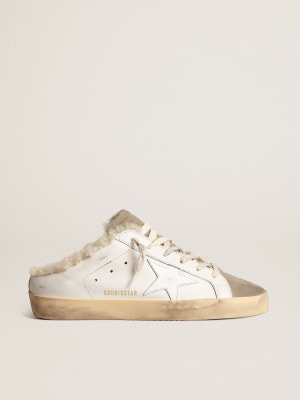 golden goose women's superstar metallic leather sneakers