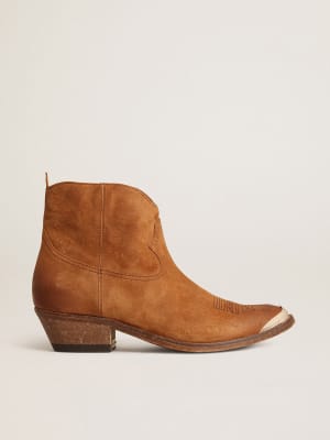 Golden goose cowboy store ankle boots