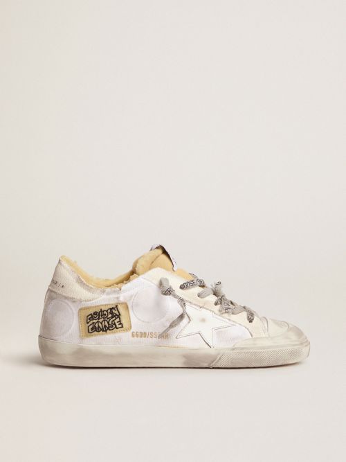 Golden goose 2024 canvas sneakers