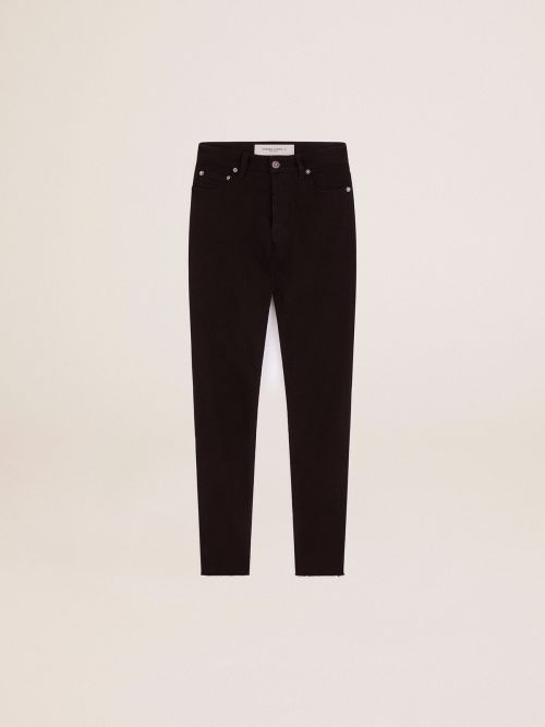 Ladies black skinny store jeans