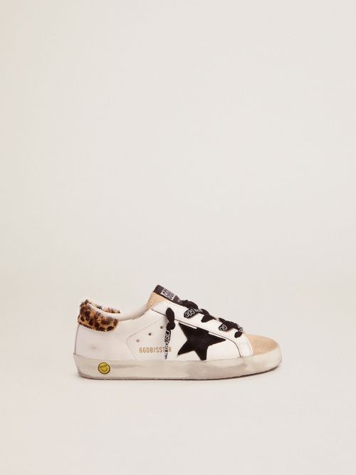 Golden goose clearance leopard superstar