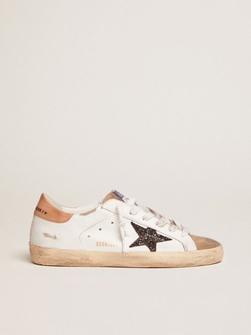 Golden goose women's hot sale superstar glitter sneakers