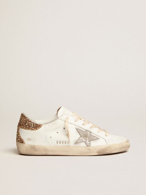 Golden Goose Hi-star White Leather Laminated Star Sneaker Lyst | lupon ...