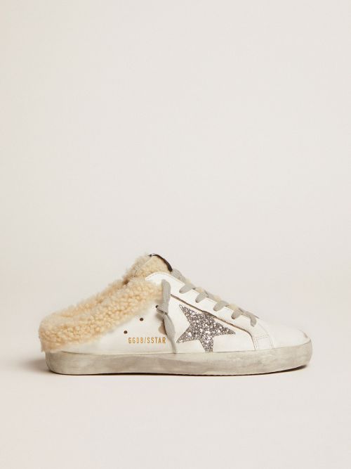 Golden goose superstar mule hot sale sneakers