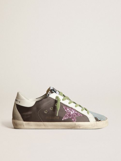 Golden goose hot sale python print