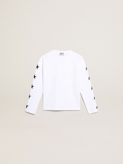 Womens off white shop long sleeve t shirt