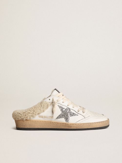 Golden goose 2024 shearling shoes