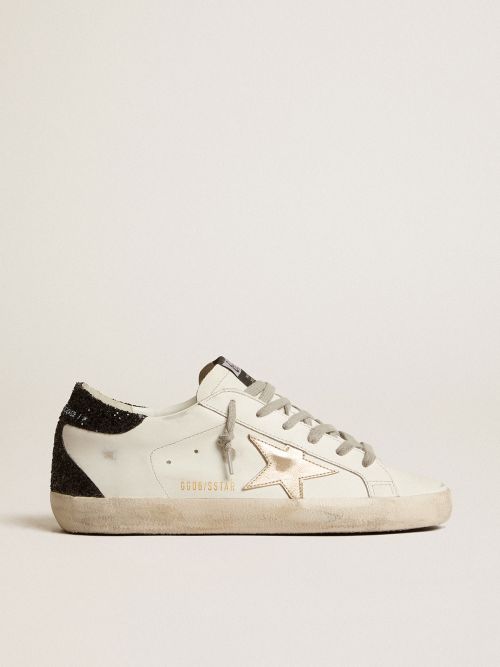 Golden goose outlet gold glitter