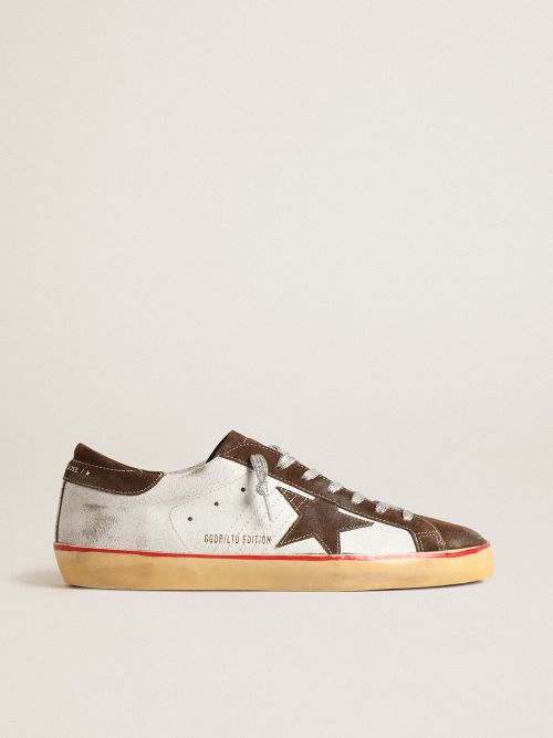 Golden goose store tan suede sneakers