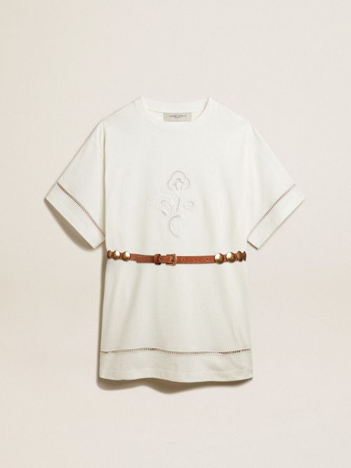 Zara white t outlet shirt dress