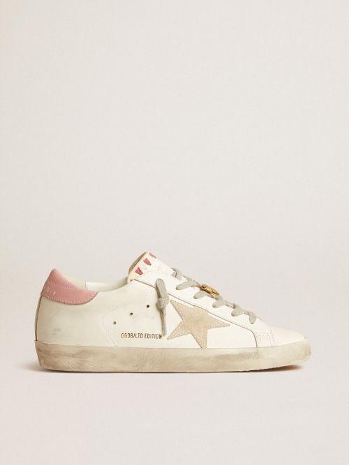 Golden goose store pink suede