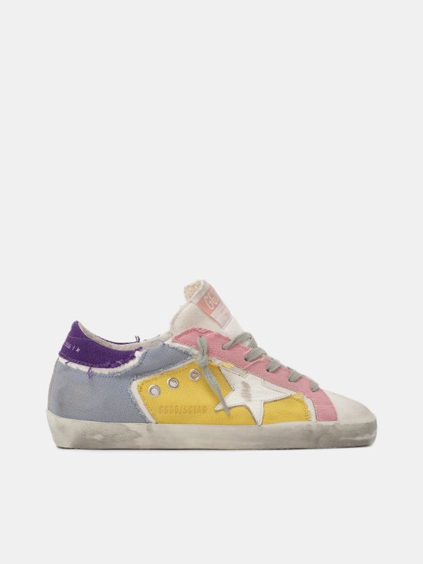 golden goose white patchwork