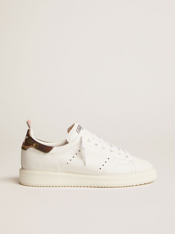 Golden Goose - Sneakers Starter donna con talloncino camouflage in 