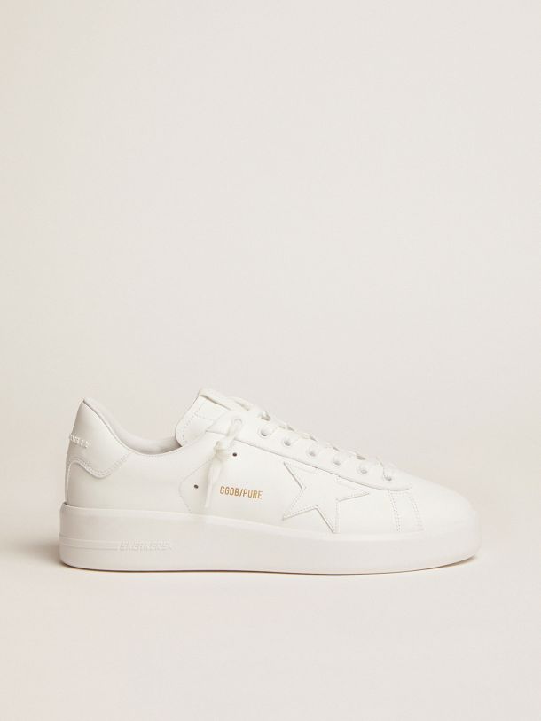 Golden Goose - Sneakers Purestar blanches pour homme in 