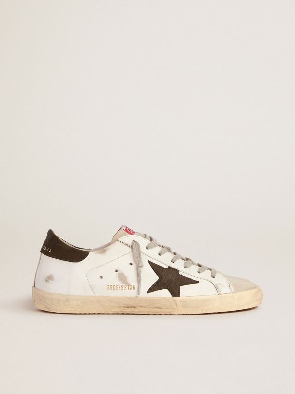 Golden Goose - Super-Star sneakers with nubuck star and heel tab in 