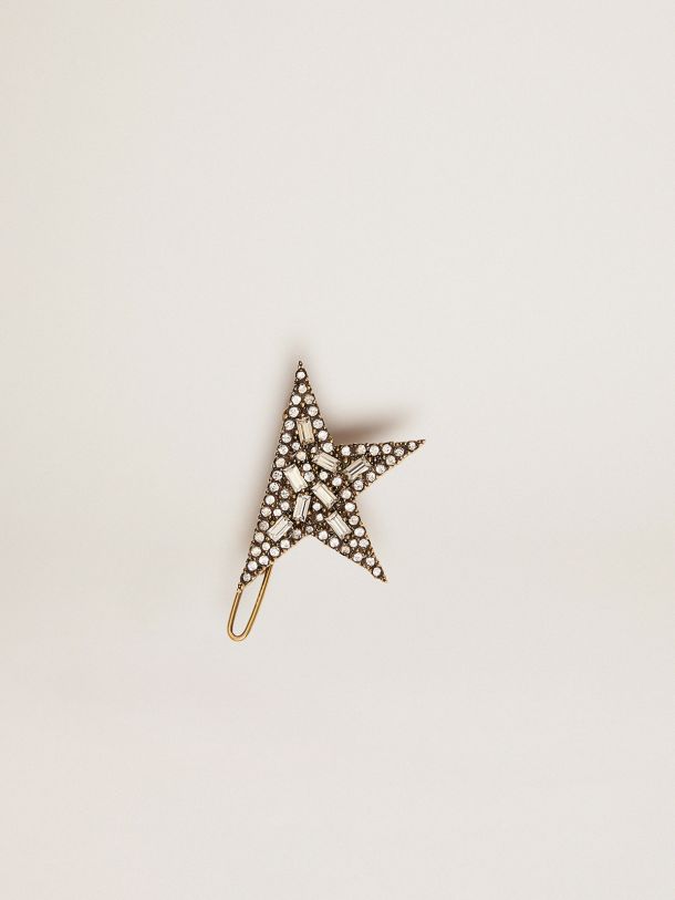 Golden Goose - Fermoirs clips pour lacets Collection Star Jewelmates couleur or ancien avec cristaux appliqués in 