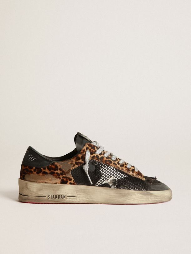 shoes with leopard print sole