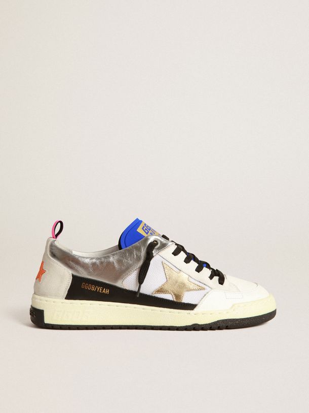 Golden Goose - White Yeah! sneakers with gold star in 