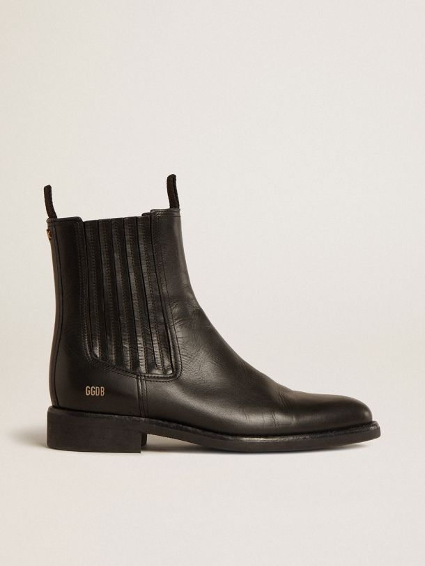 Men’s Chelsea boots in black leather