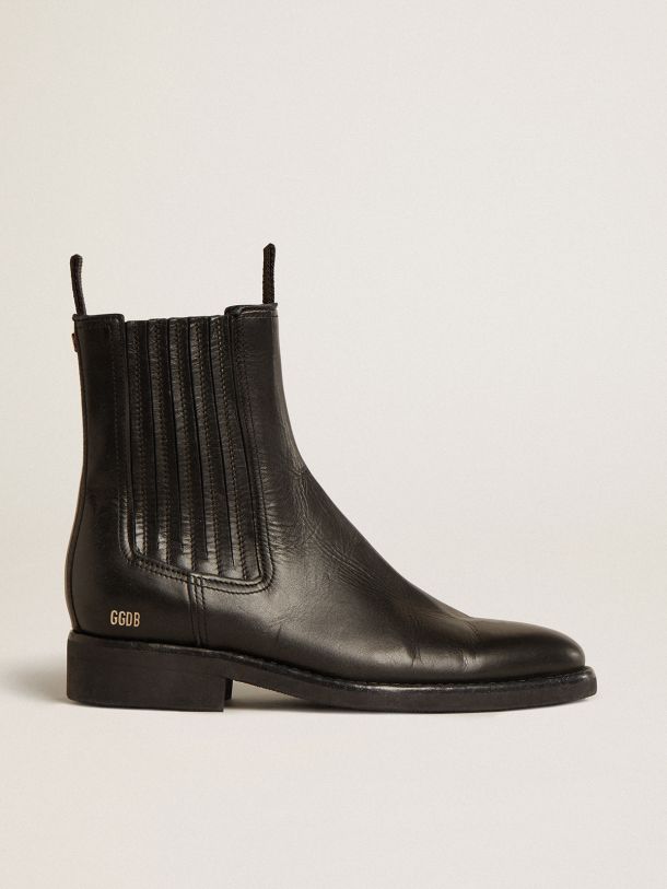 Women’s Chelsea boots in black leather