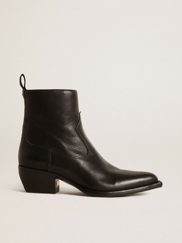 Women’s Debbie boots in black leather