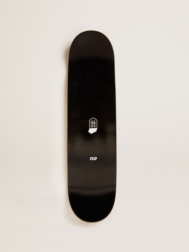 HAUS LTD skateboard with double layer in gold and black