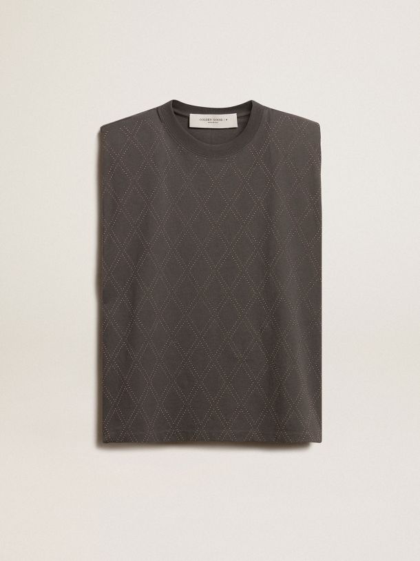 THE CLASSIC SCOOP TOP - BLACK MESH – All Things Golden