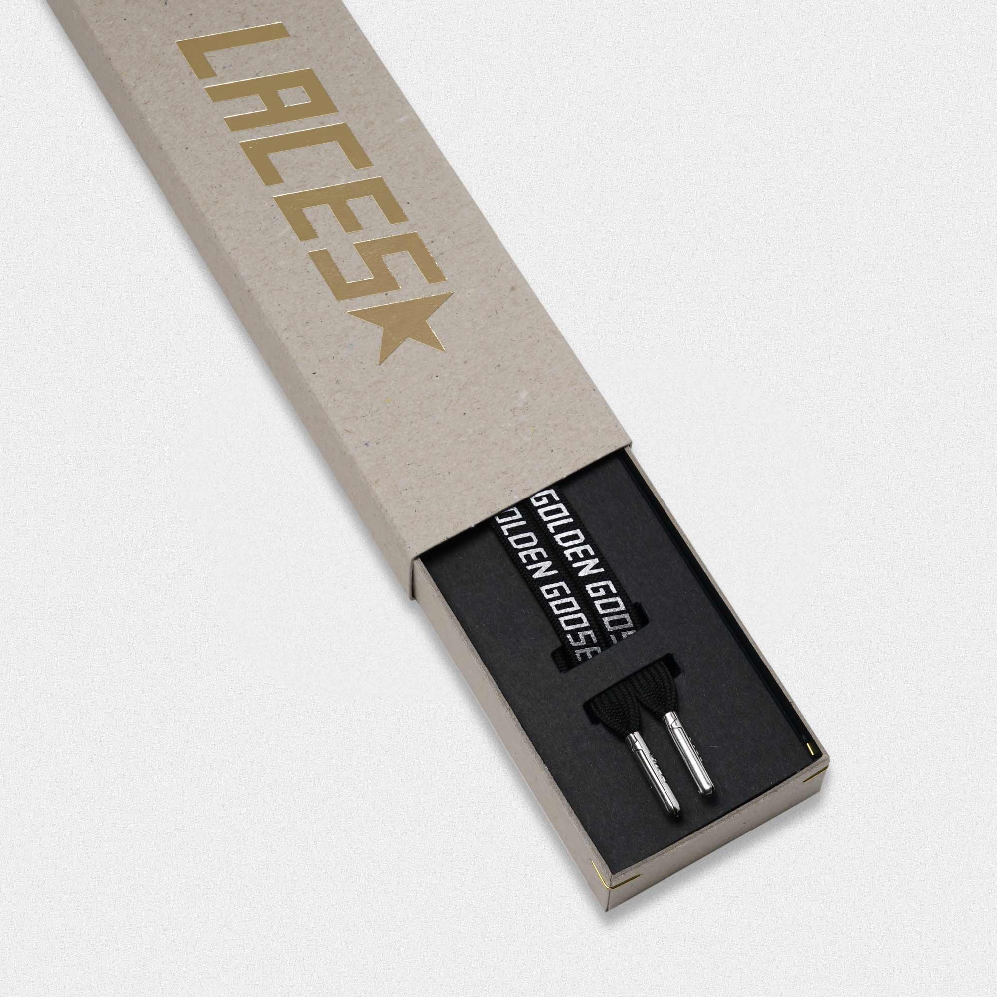 golden goose black laces