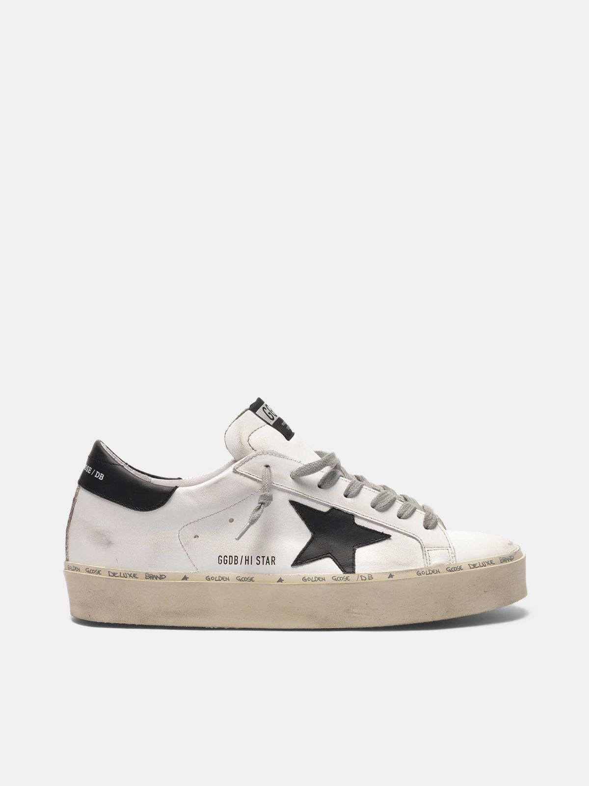 Hi Star sneakers in leather with black 