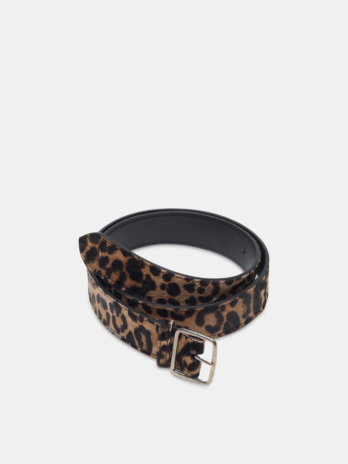 pony skin belt