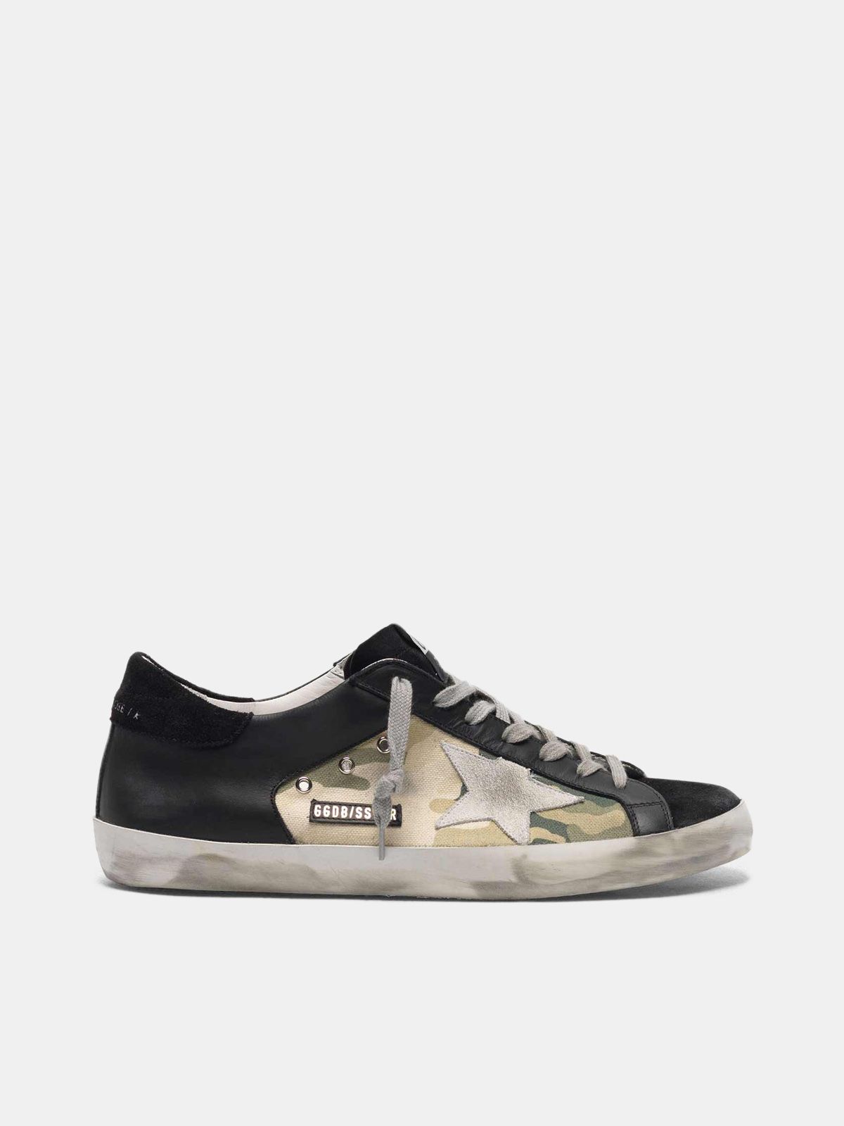 golden goose camo sneakers
