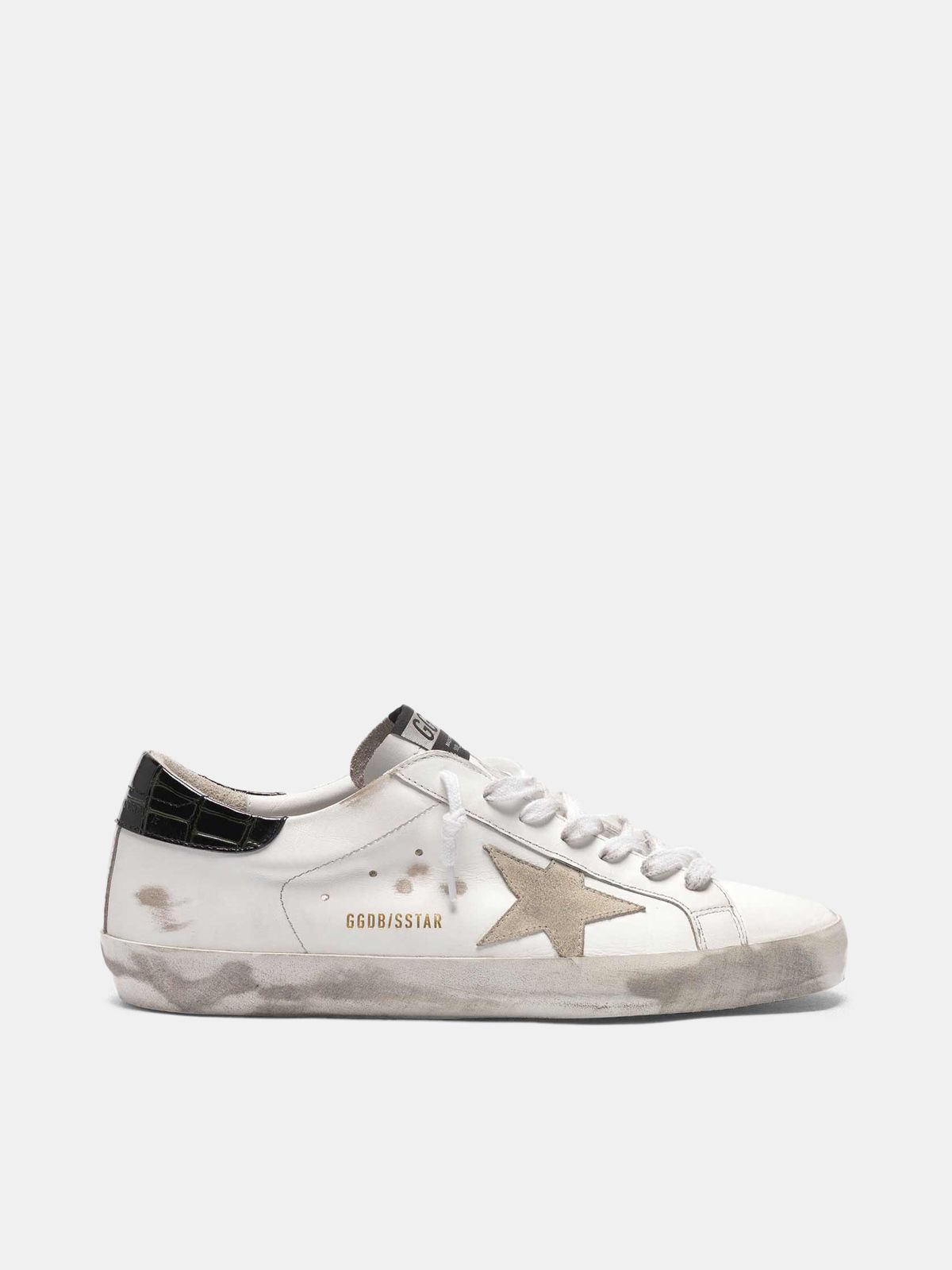 golden goose white shoes