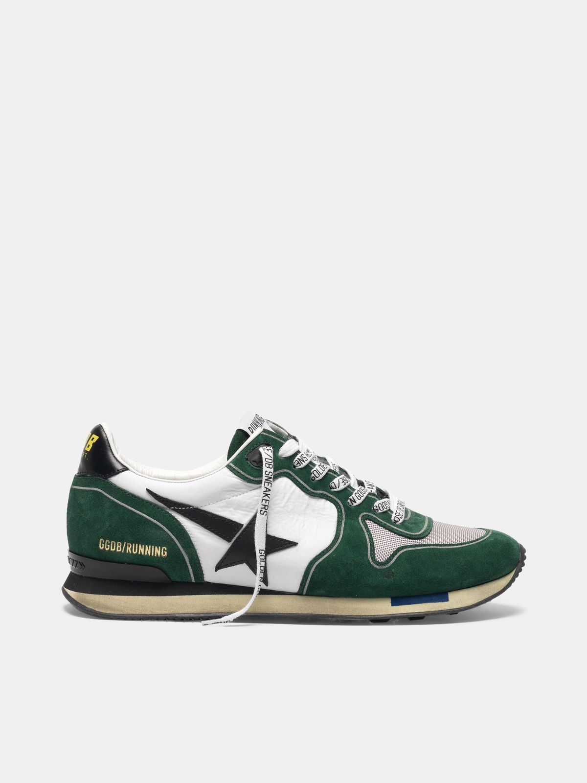 golden goose sneakers green