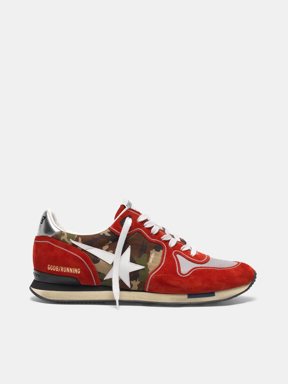 golden goose sneakers red