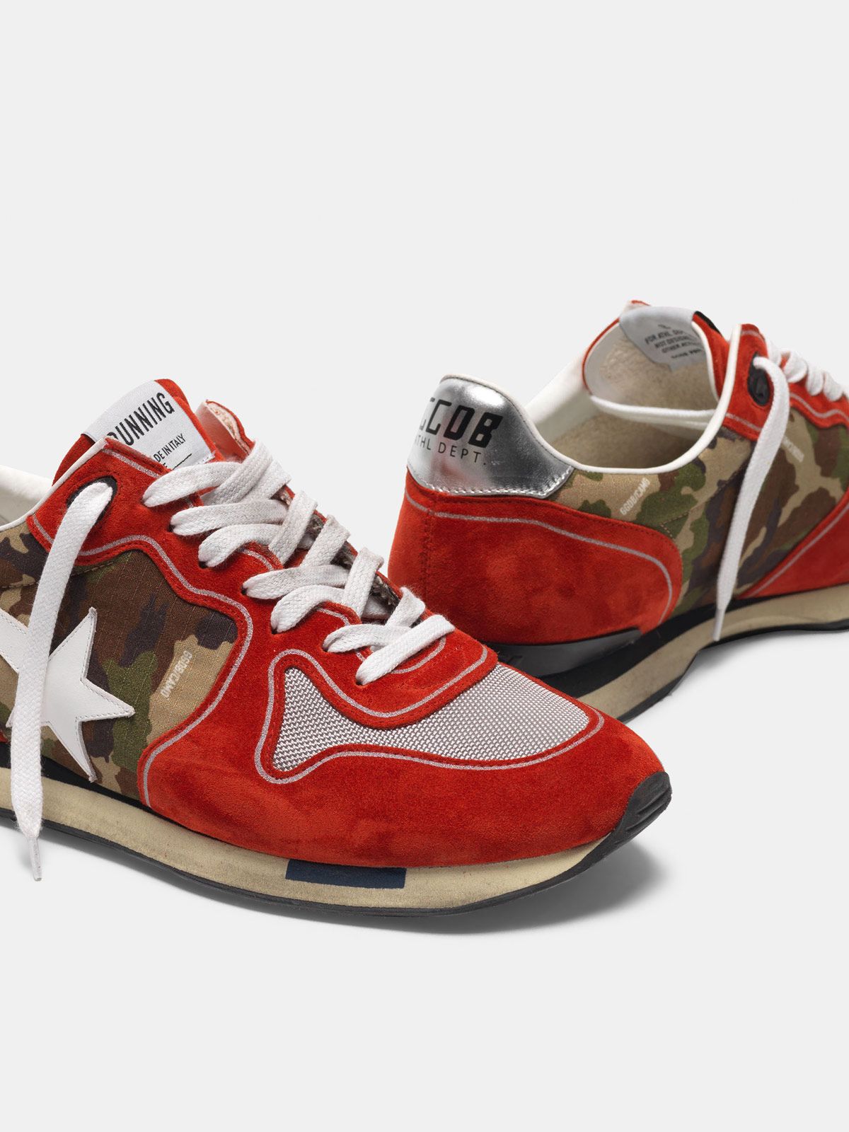 superstar rouge daim