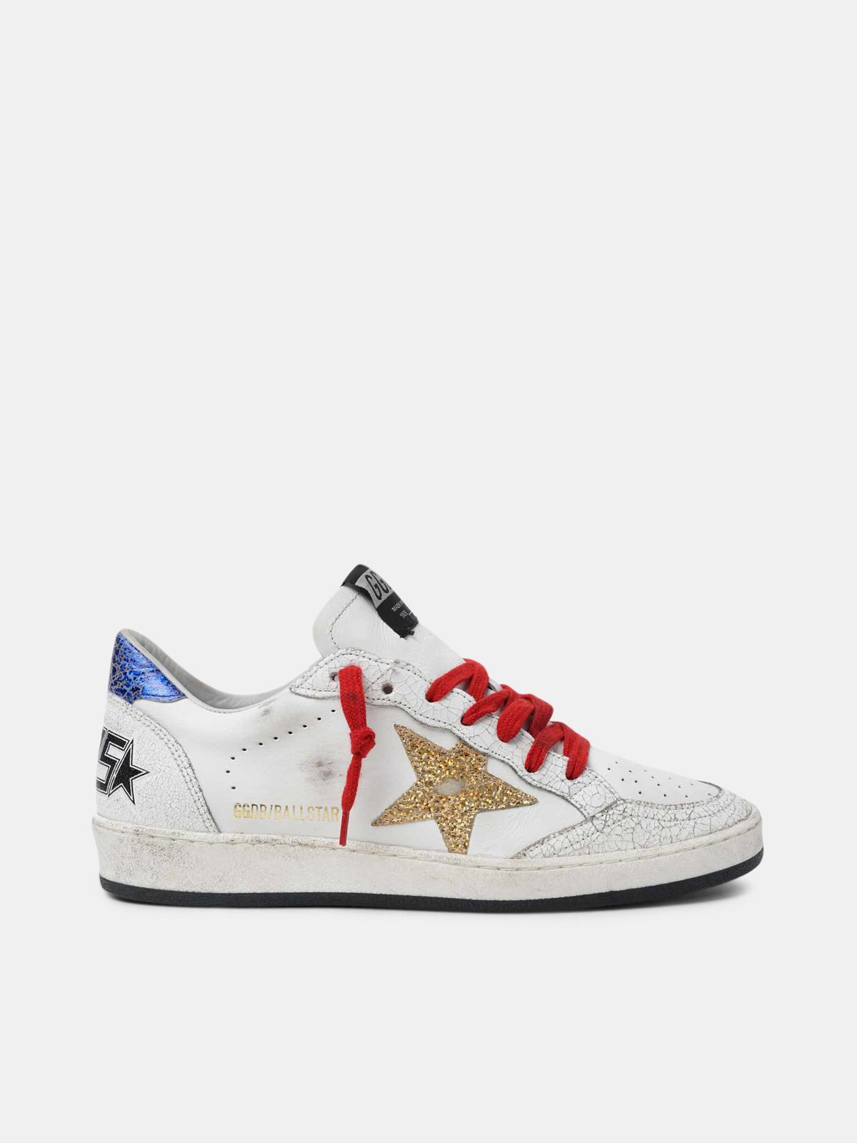 gold golden goose sneakers