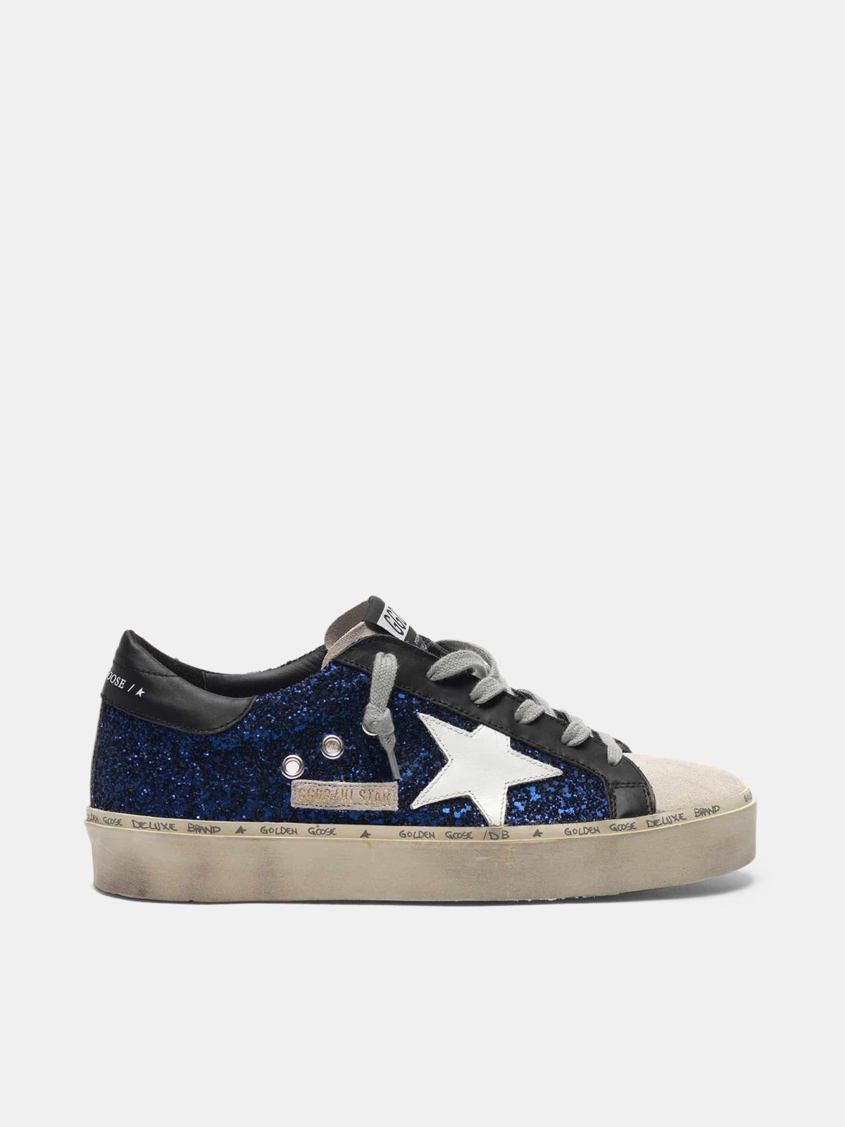golden goose blue suede
