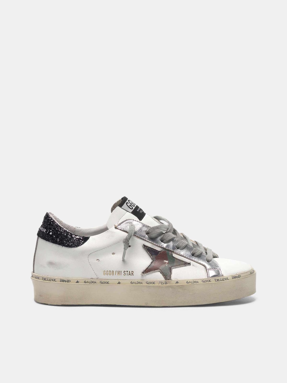 Hi Star sneakers with camouflage star 