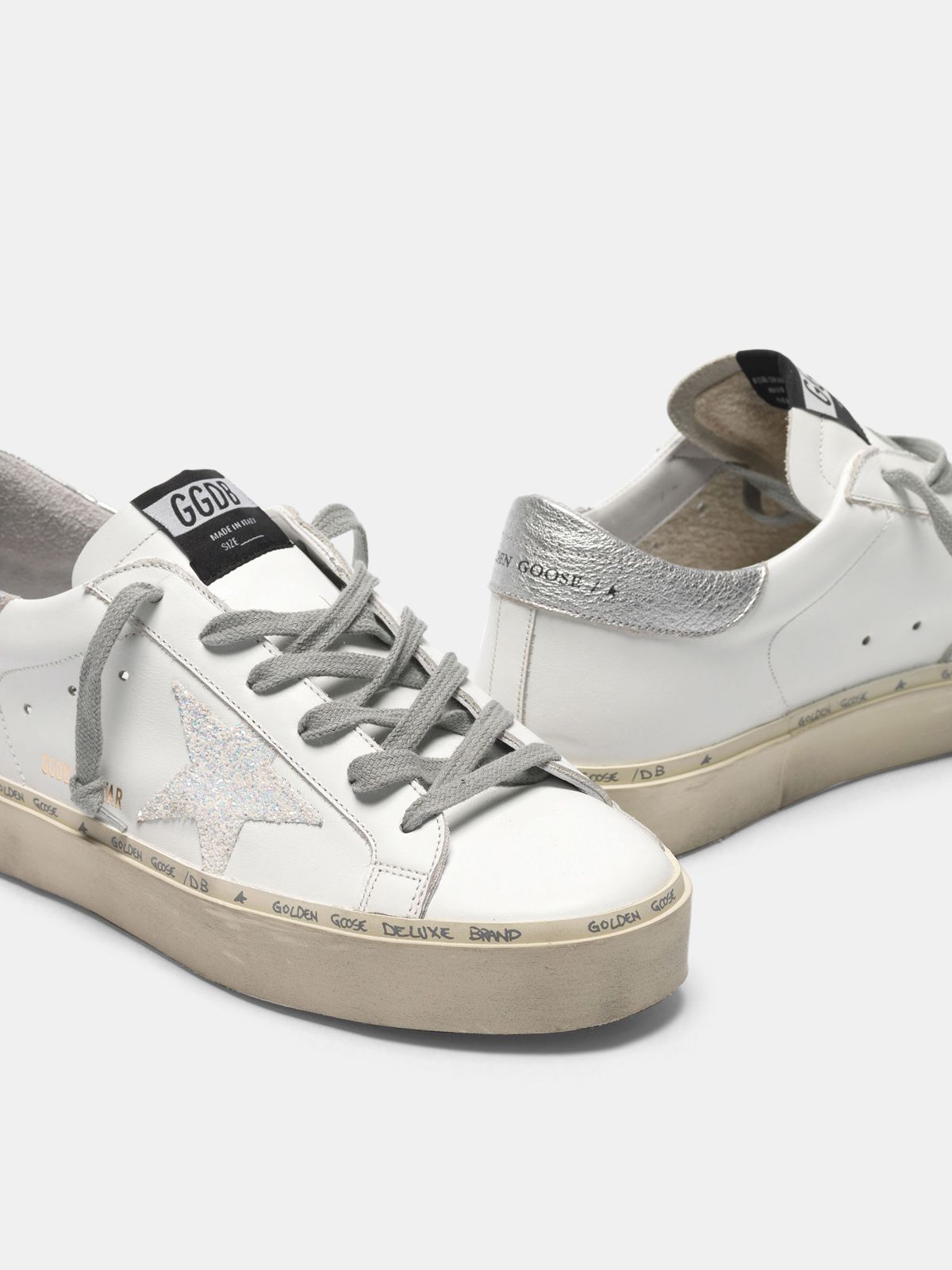 iridescent golden goose