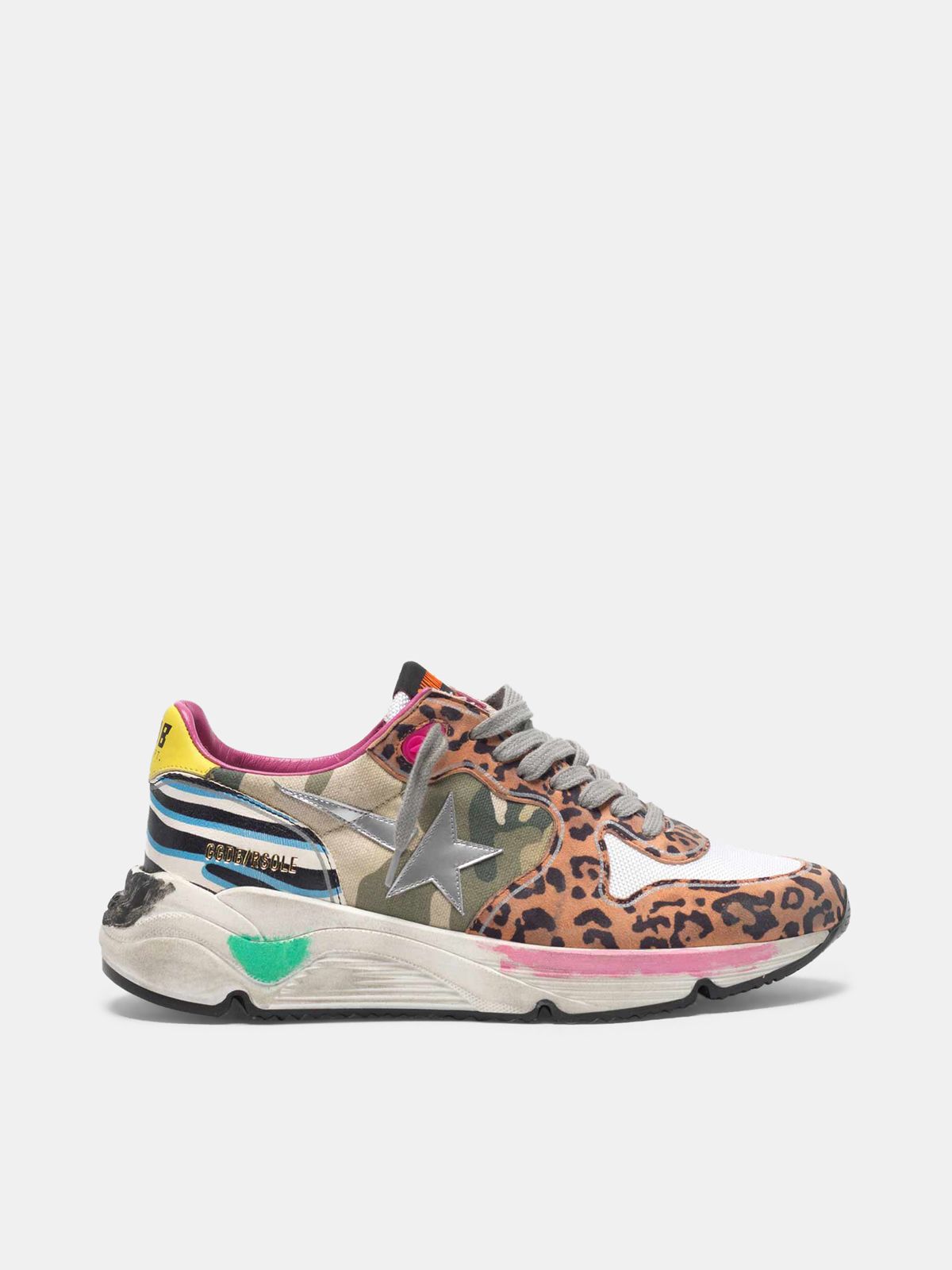 sneakers animal print