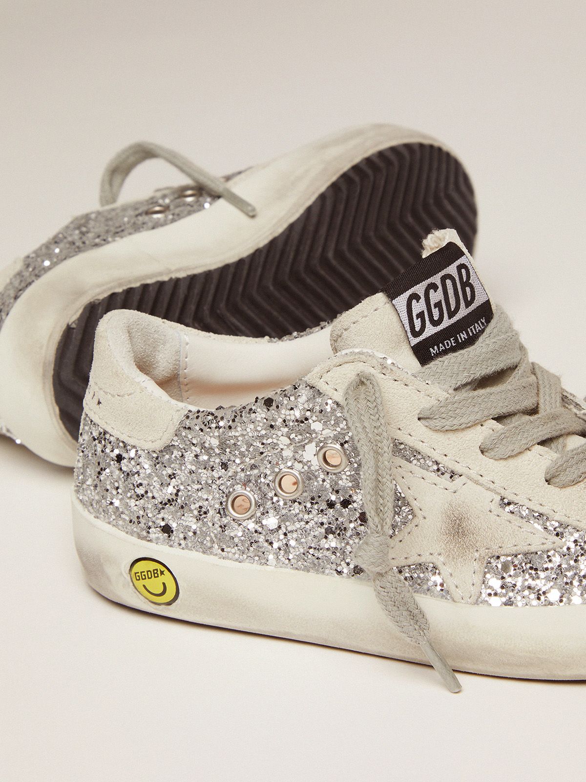 golden goose superstar glitter sneakers