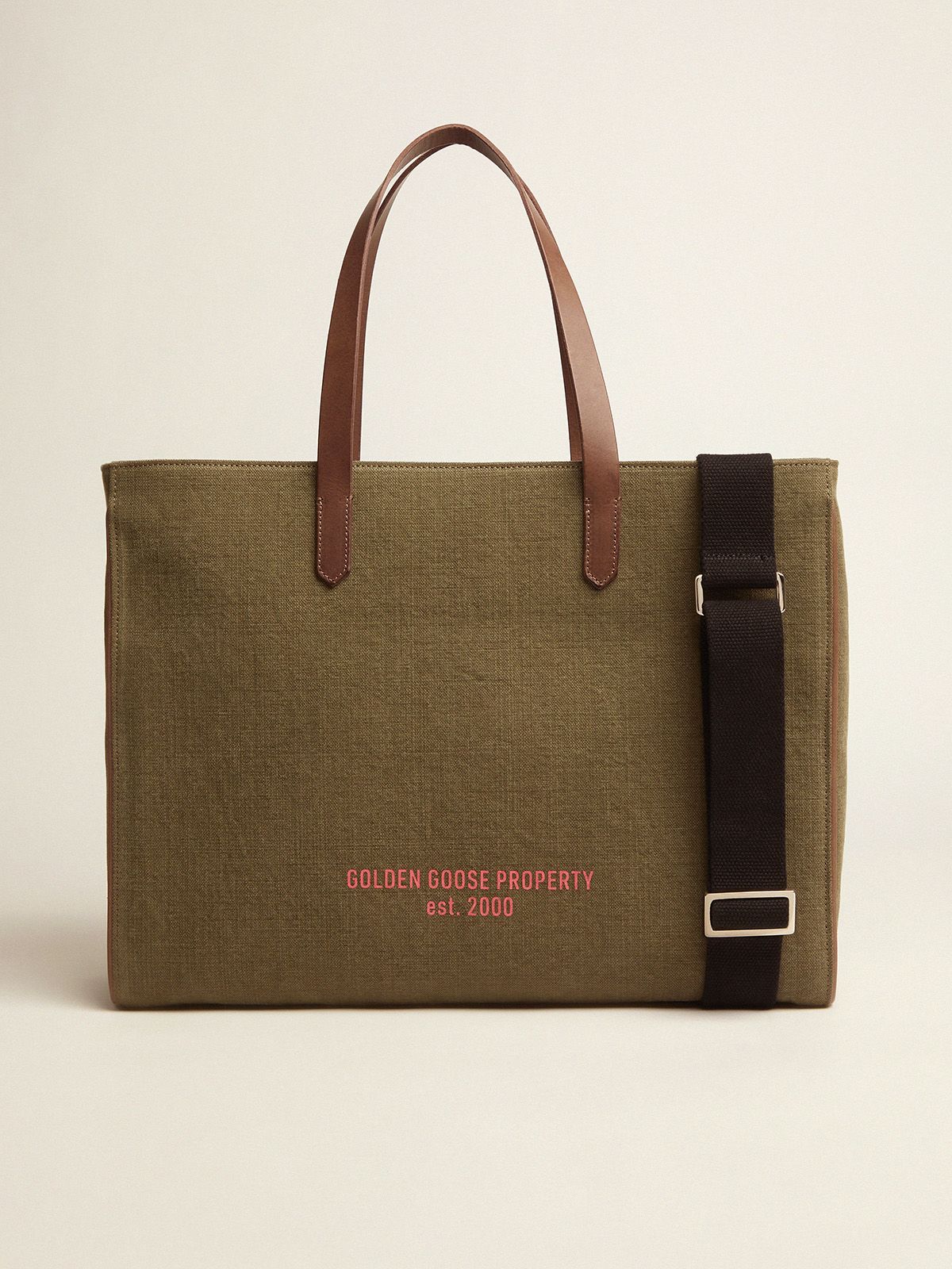 golden shopping bag
