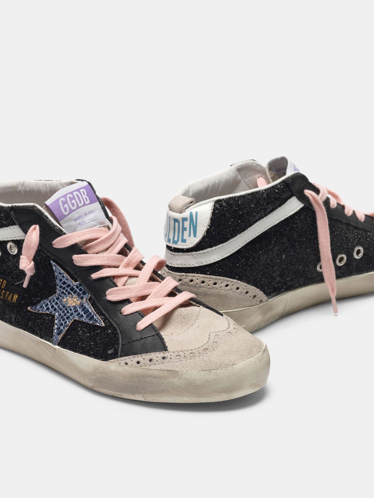iridescent golden goose