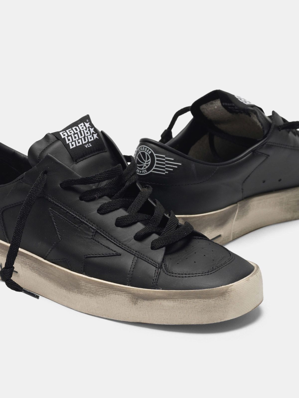golden goose stardan black