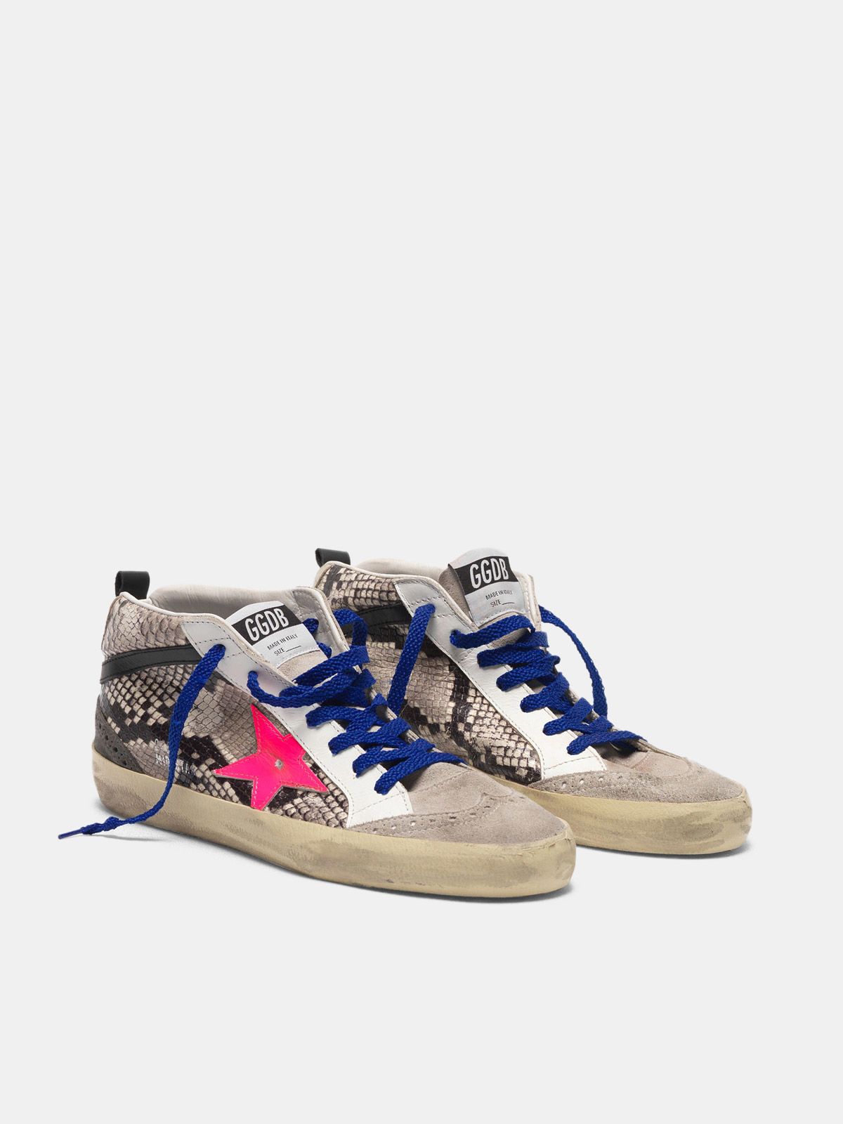 golden goose snakeskin midstar