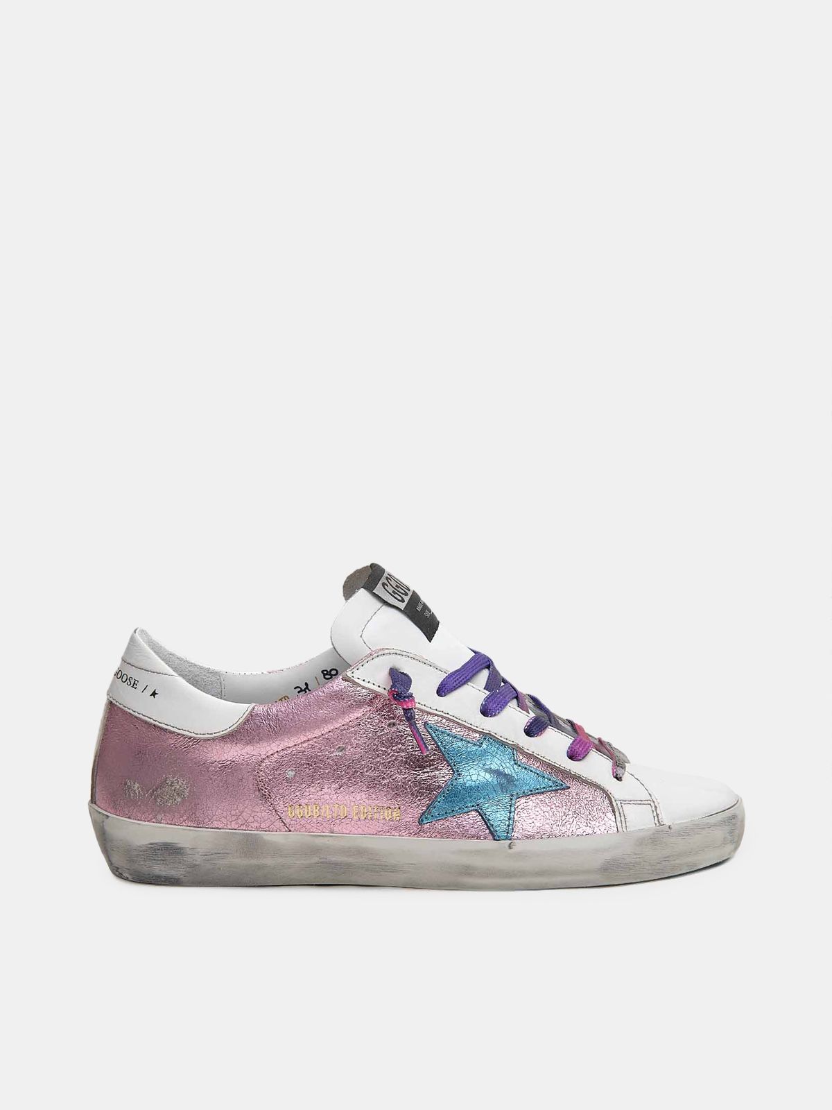 superstar femme bleu ciel
