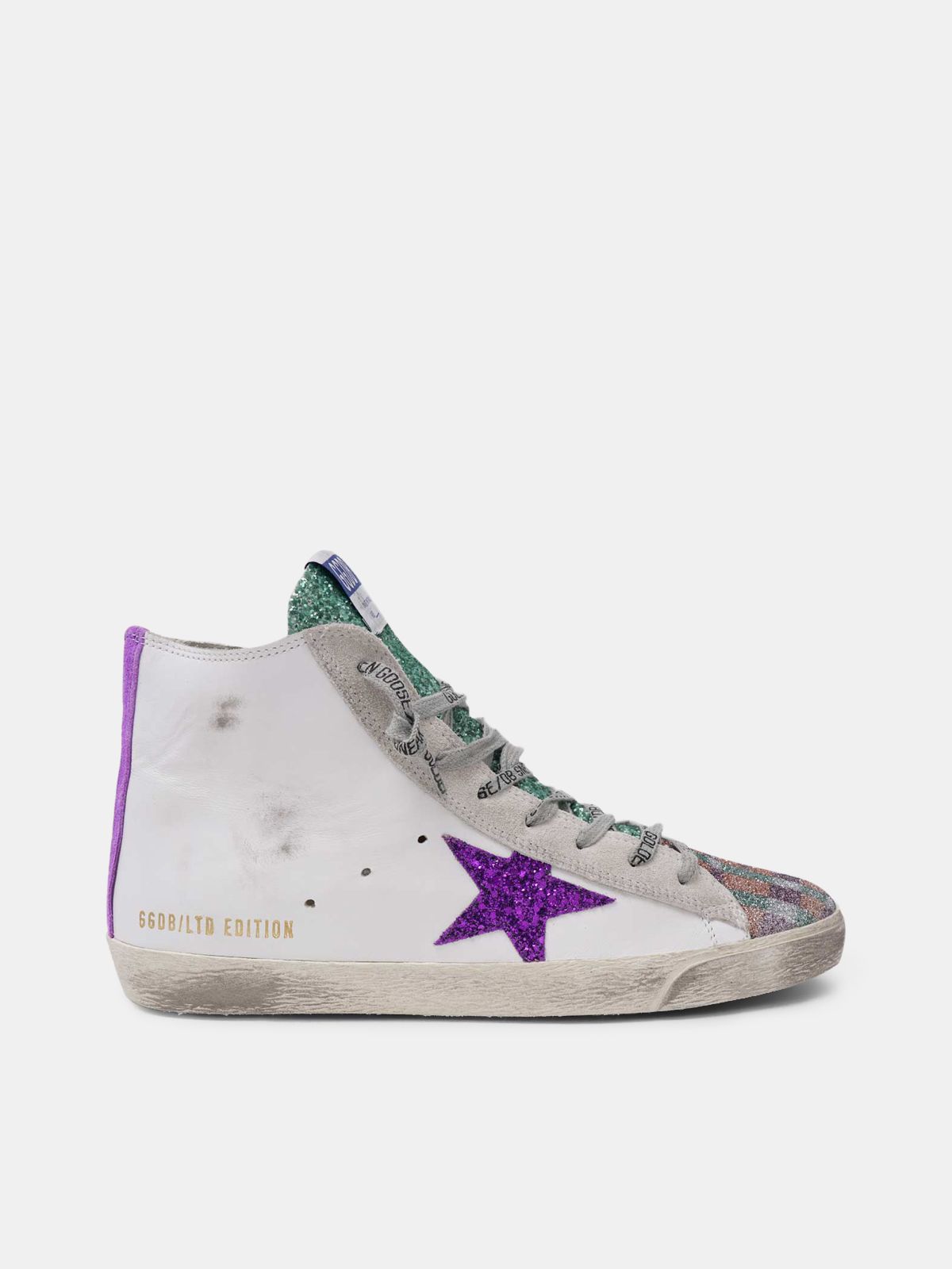purple golden goose