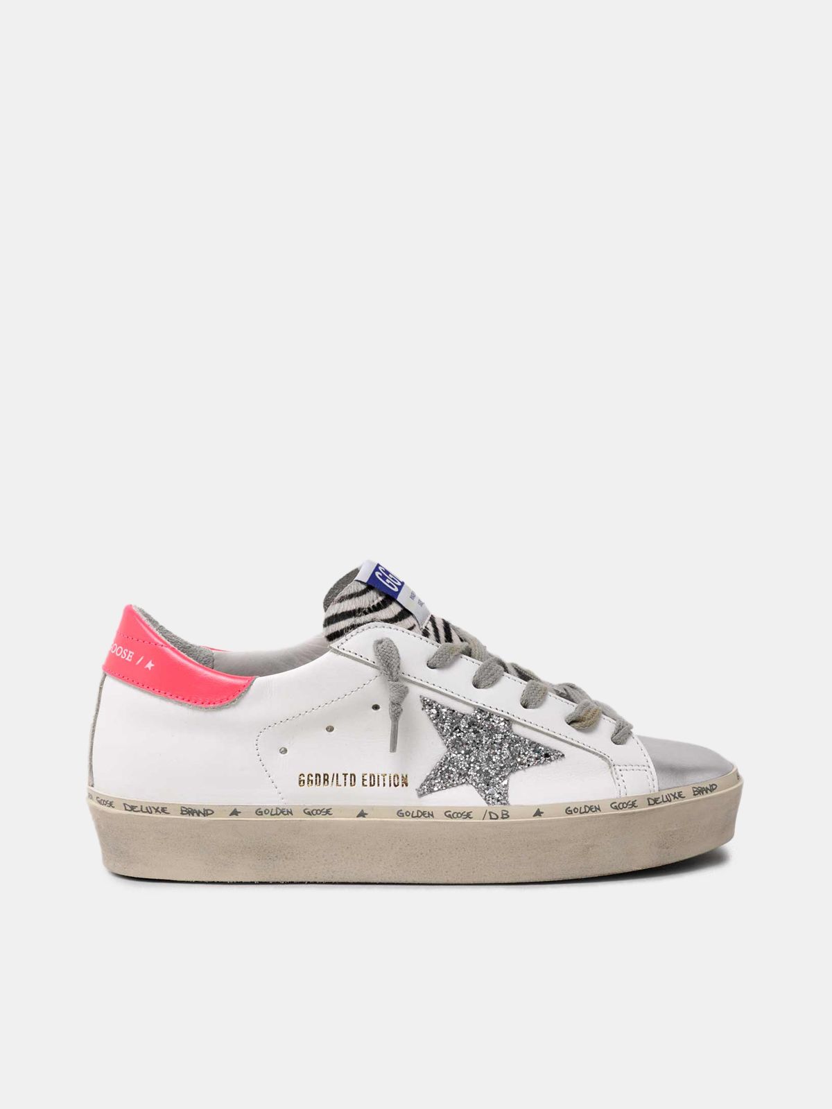 golden goose mid star zebra